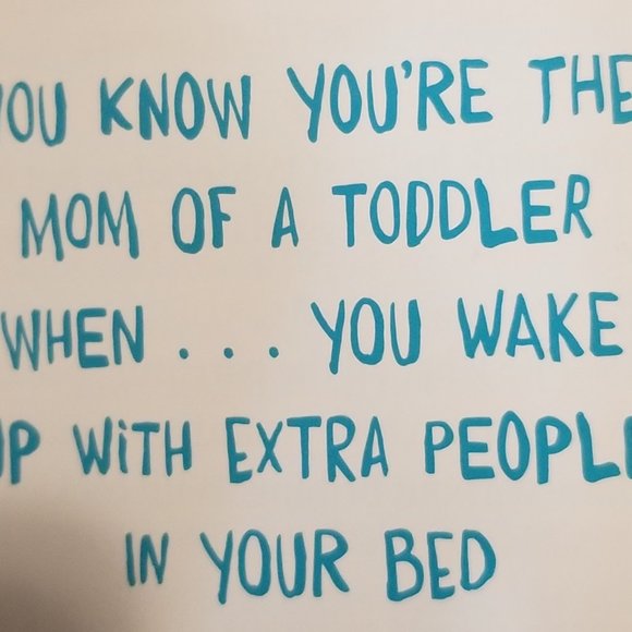 You Know You're a Mom... gift book (Hardcover) Brand New - Picture 3 of 9